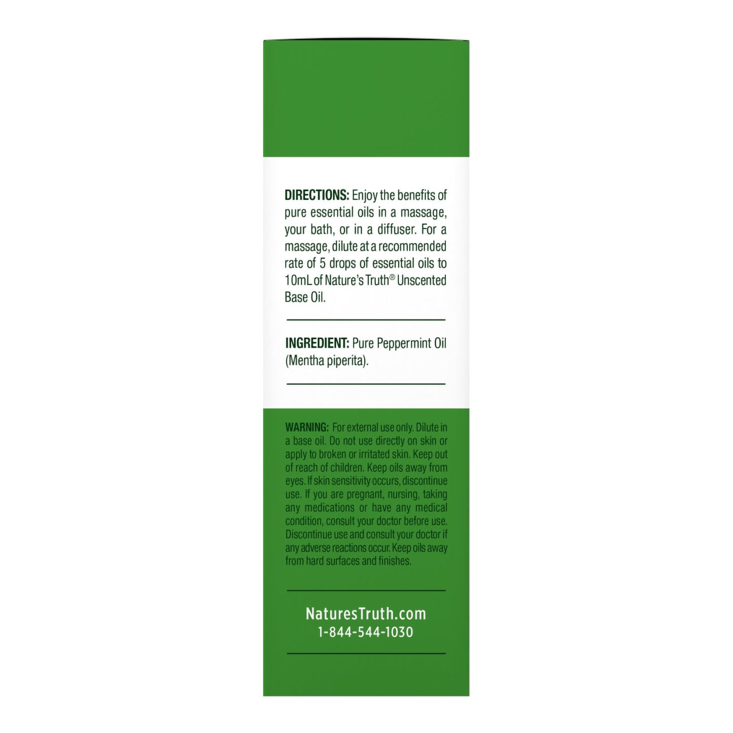 Nature's Truth® Peppermint Essential Oil Aromatherapy 15ml 0.5oz