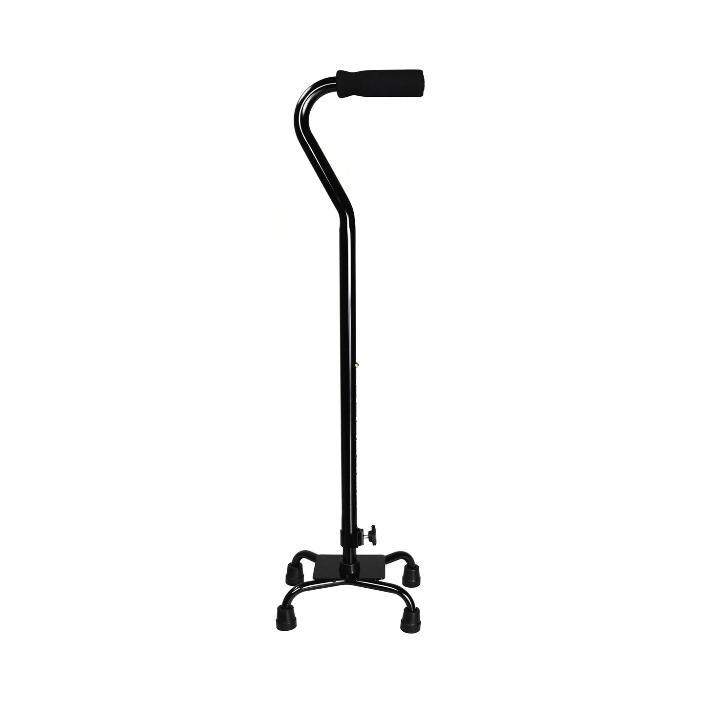 Quad Cane (Small Base) McKesson Steel 30 to 39 Inch Height Black