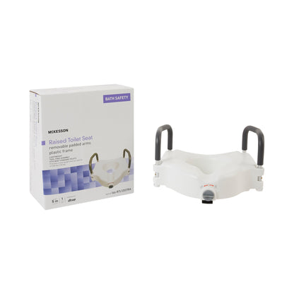 Raised Toilet Seat with Handles – Secure, Comfortable & Easy to Install