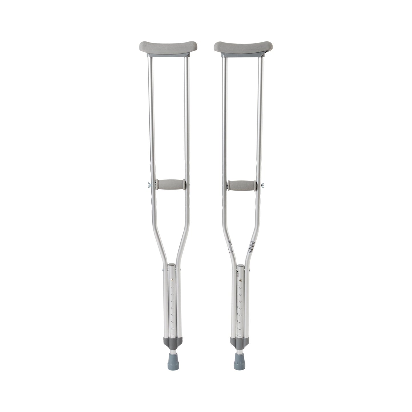High Quality Aluminum Crutches Latex Free, Fits Adults 5'2"-5'10" Fast Shipping!