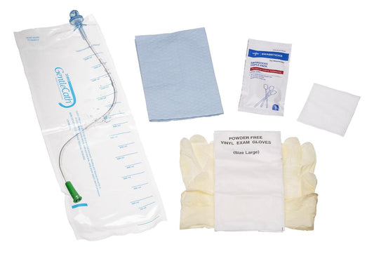 CLEARANCE LOT – 20x Convatec GentleCath Pro Closed System Kits, 14 Fr Coude (Expired 2022)