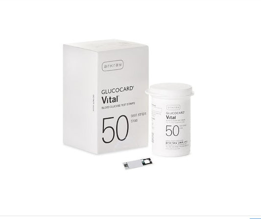 Blood Glucose Test Strips Glucocard® Vital™ 50 Strips per Pack